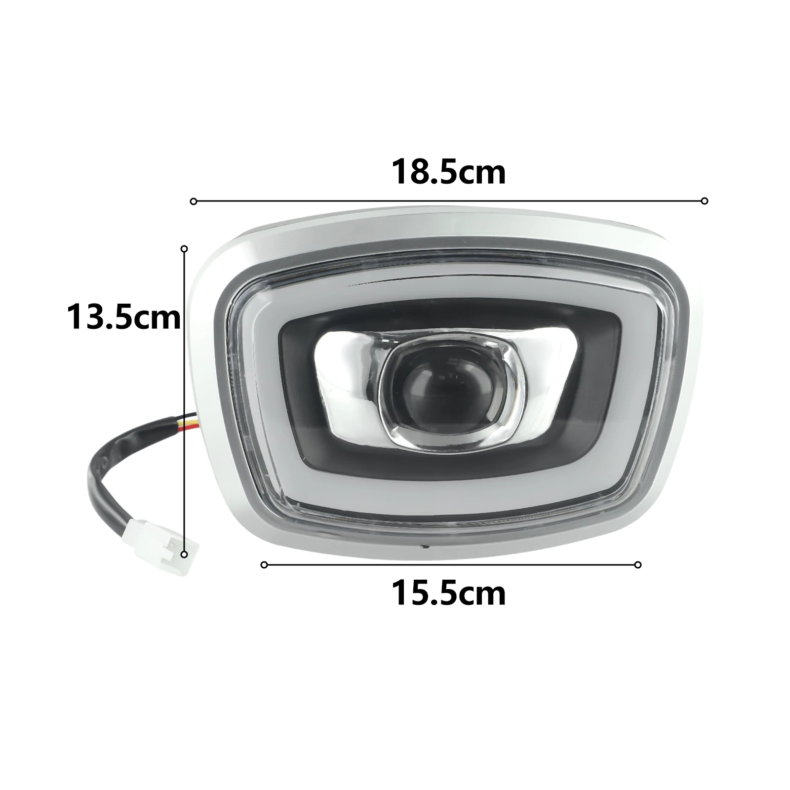 LED Headlight EBike Front Light Lamp Integrated 60 Watt Near And Far Lighting Several Display Modes Electric Bike
LED Headlight EBike Front Light Lamp Integrated 60 Watt Near And Far Lighting Several Display Modes Electric Bike
