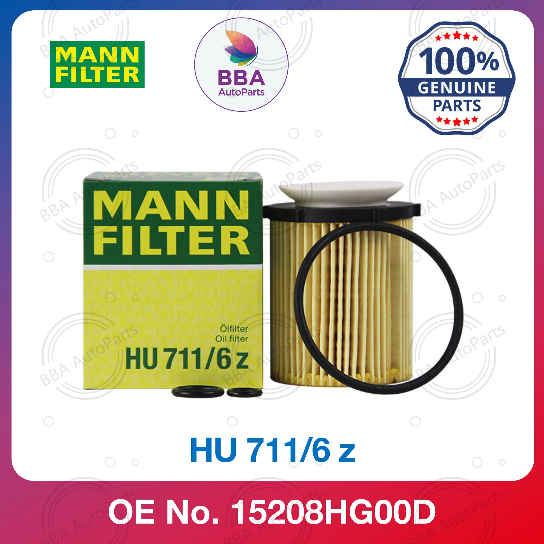 Масляный фильтр Mann HU711/6z для Benz E260L E200L E180L E300L C260 C200L GLC300 с OE A15208HG00D A 2701800109
Масляный фильтр Mann HU711/6z для Benz E260L E200L E180L E300L C260 C200L GLC300 с OE A15208HG00D A 2701800109