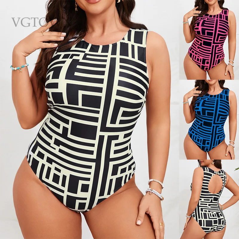 Plus Size 8XL One Piece Ruched Swimsuit 2025 Women Vintage Print Swimwear Padded Bathing Bodysuit Bathers Swimming Beachwear
Plus Size 8XL One Piece Ruched Swimsuit 2025 Women Vintage Print Swimwear Padded Bathing Bodysuit Bathers Swimming Beachwear