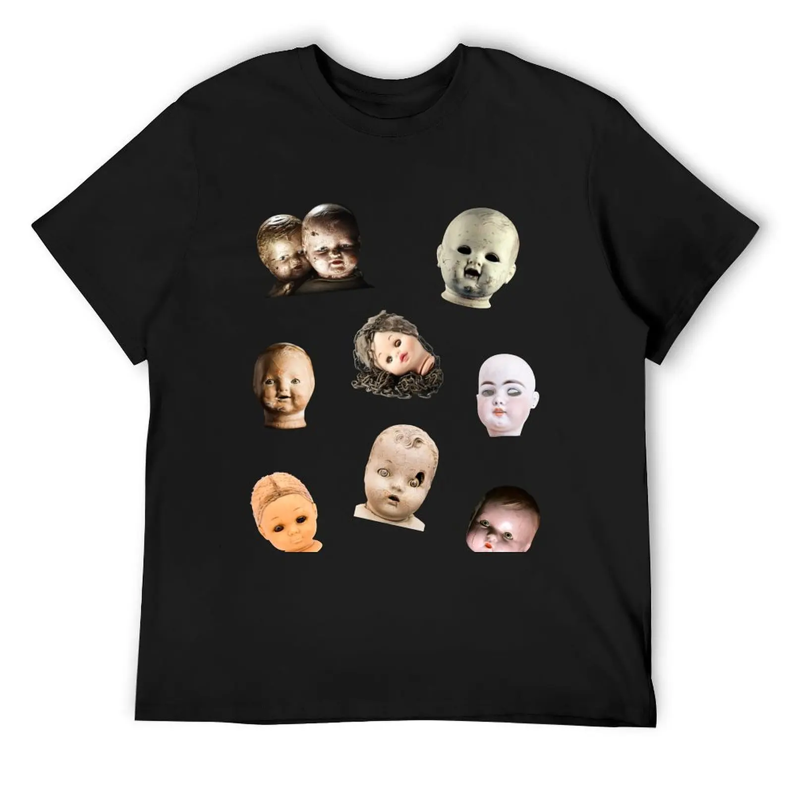 Creepy Vintage Doll Heads #2 T-Shirt anime shirt luxury t-shirt football t shirt T-shirt men
Creepy Vintage Doll Heads #2 T-Shirt anime shirt luxury t-shirt football t shirt T-shirt men