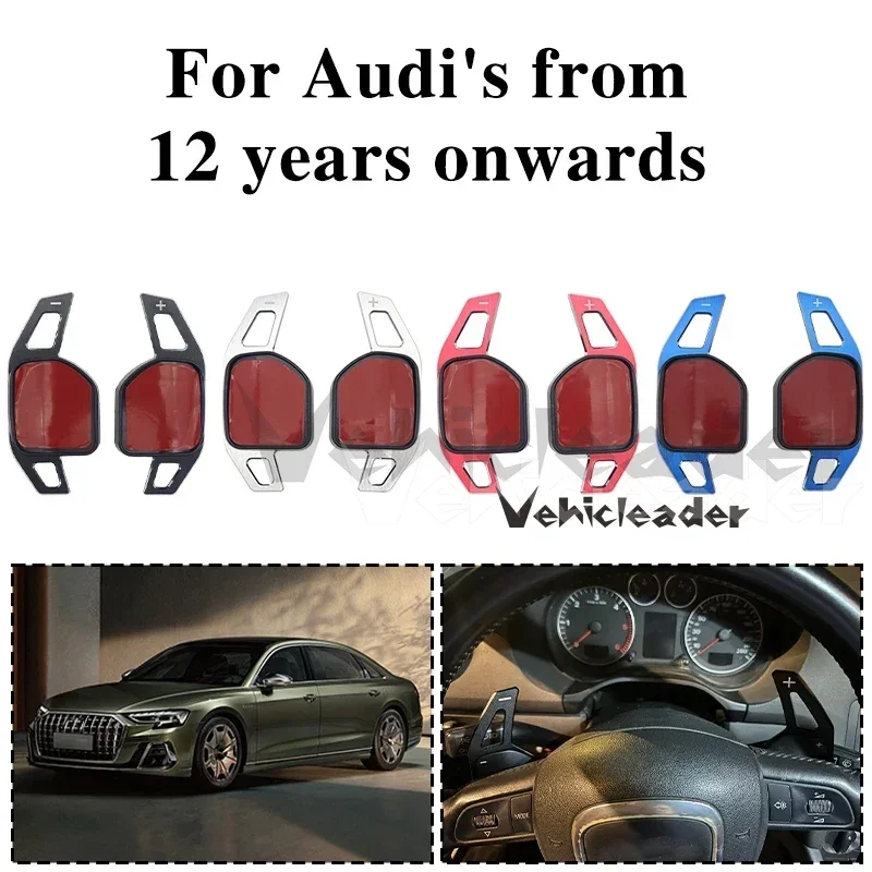 Car Steering Wheel Paddles Extension Paddle Shifter for Audi A1 A3 A4 A5 A6 A7 A8 Q5 Q7 TT R8 After 2012 Aluminum Shift Sticker
Car Steering Wheel Paddles Extension Paddle Shifter for Audi A1 A3 A4 A5 A6 A7 A8 Q5 Q7 TT R8 After 2012 Aluminum Shift Sticker