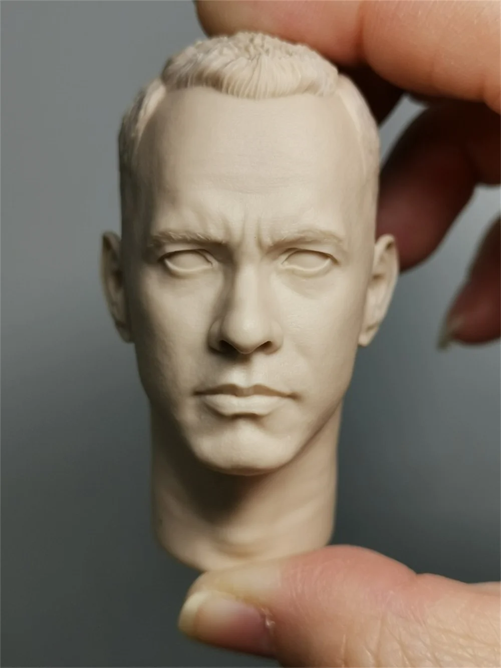 Male Head Carving Sculpt Tom Hanks Unpainted Soldier Model 1/6 Scale Action Figure Collection Soldier
Male Head Carving Sculpt Tom Hanks Unpainted Soldier Model 1/6 Scale Action Figure Collection Soldier