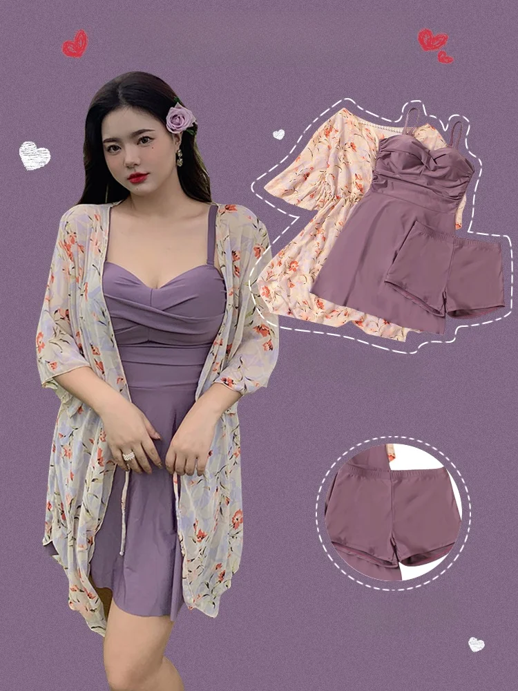 Женский комплект для плавания: купальник с длинным рукавом, юбка-миди и топ, термобелье для сохранения тепла, для большой груди
Женский комплект для плавания: купальник с длинным рукавом, юбка-миди и топ, термобелье для сохранения тепла, для большой груди