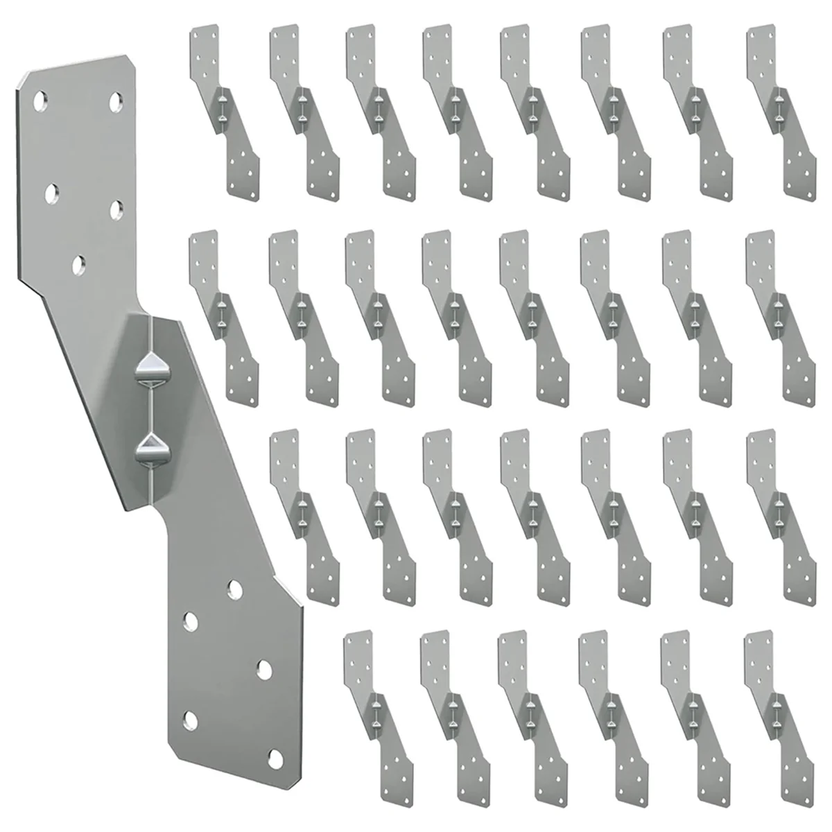 A04I 30Pcs Strong-Tie H2.5A, HOT-DIP Galvanized Steel Heavy Duty Hurricane Tie, Hurricane Straps Trusses/Rafters Ties
A04I 30Pcs Strong-Tie H2.5A, HOT-DIP Galvanized Steel Heavy Duty Hurricane Tie, Hurricane Straps Trusses/Rafters Ties