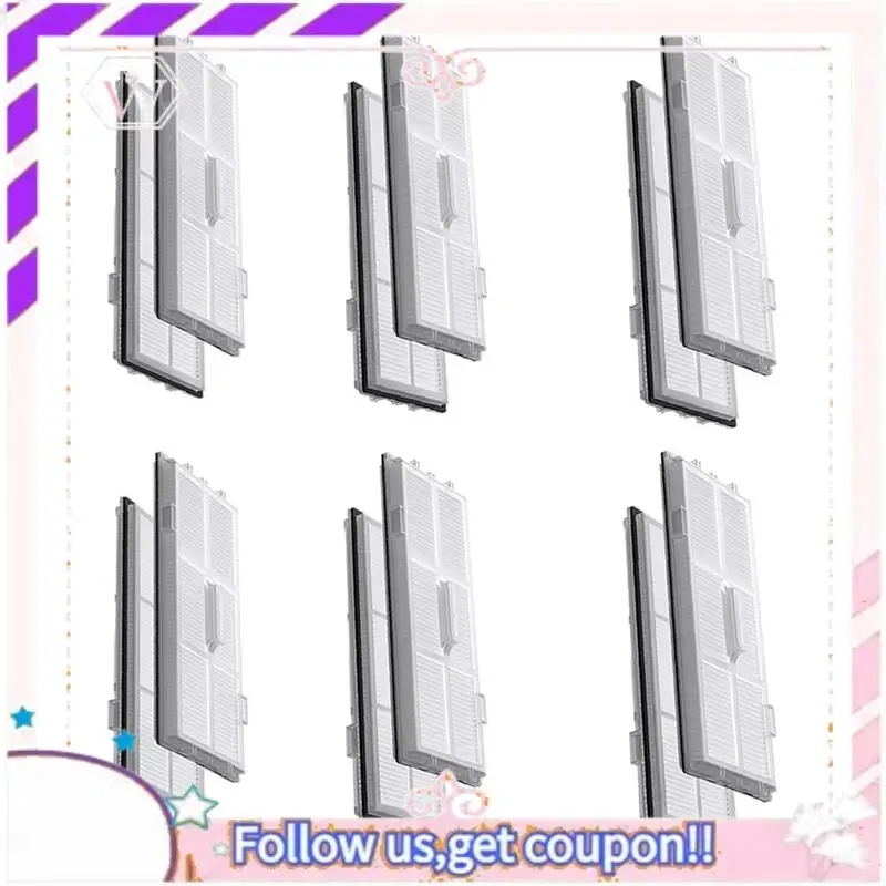 Сменный моющийся HEPA-фильтр A50F для пылесосов Roborock S8, S8+, S8 Pro Ultra, G20, S7, S8 Series – комплект запасных частей
Сменный моющийся HEPA-фильтр A50F для пылесосов Roborock S8, S8+, S8 Pro Ultra, G20, S7, S8 Series – комплект запасных частей