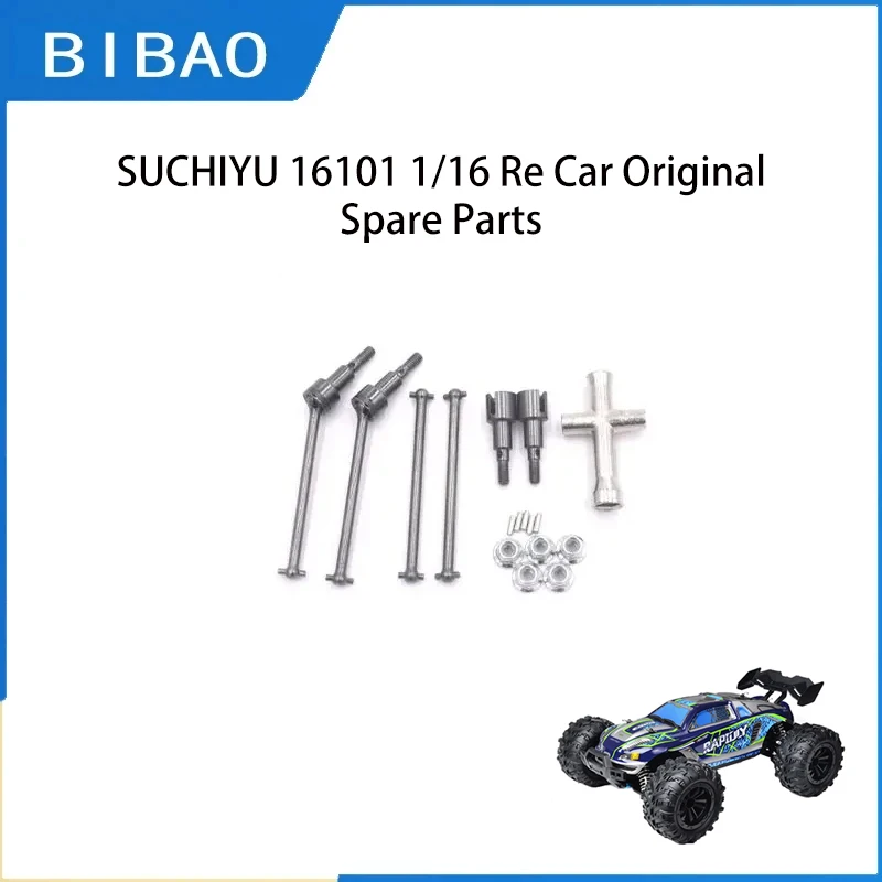 SCY 16101 1/16 RC Car Original Spare Parts 6305 Metal front and rear drive shaft Suitable for SCY 16101 16102 16103 Car
SCY 16101 1/16 RC Car Original Spare Parts 6305 Metal front and rear drive shaft Suitable for SCY 16101 16102 16103 Car