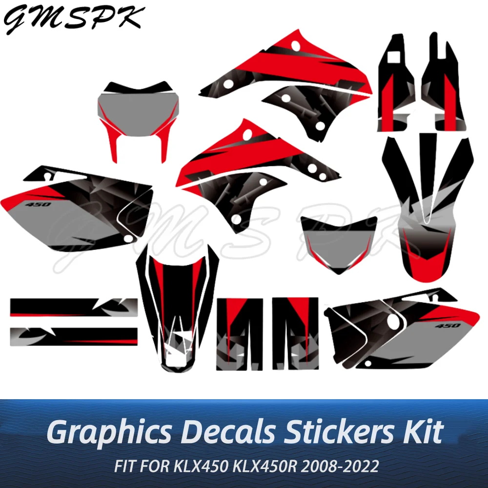 Graphics Decals Stickers Kits Fit for KAWASAKI KLX450 KLX450R KLX 450 2008 2009 2010 2011 2012 2013-2022 Motorcycle Background
Graphics Decals Stickers Kits Fit for KAWASAKI KLX450 KLX450R KLX 450 2008 2009 2010 2011 2012 2013-2022 Motorcycle Background