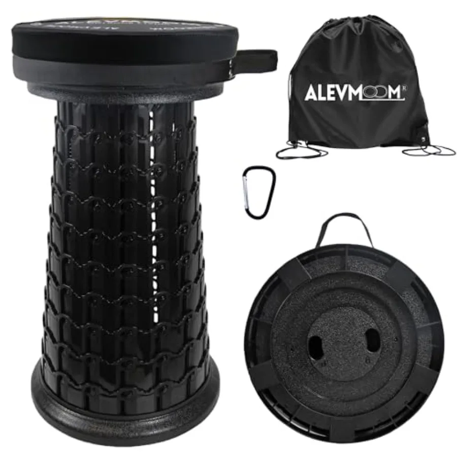 Upgrade XXL Collapsilbe Stool with Cushion H 20.1" D 13" Heavy Duty Load Capacity 1000lbs Portable Retractable Telescoping Fold
Upgrade XXL Collapsilbe Stool with Cushion H 20.1" D 13" Heavy Duty Load Capacity 1000lbs Portable Retractable Telescoping Fold