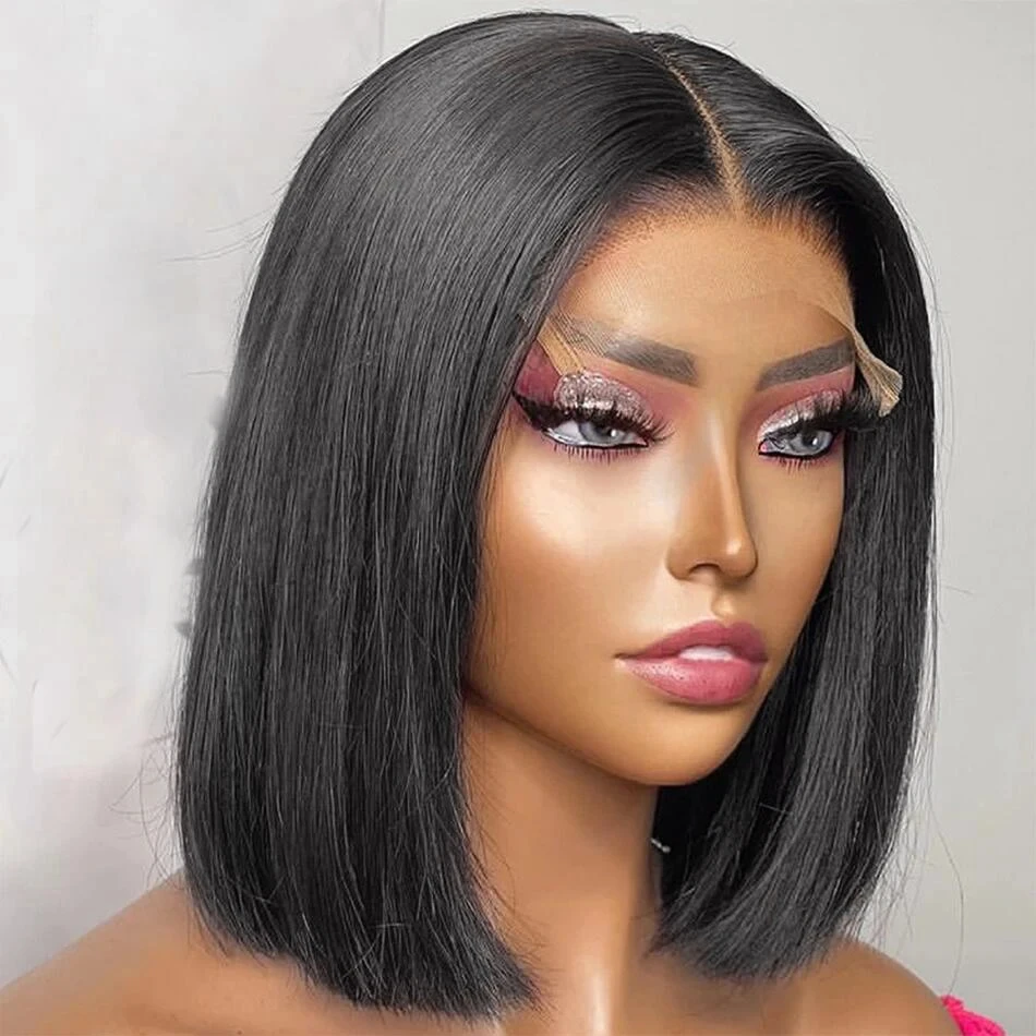 13x4 Lace Front Human Hair Wig Hd 180 Density Short Pre Plucked Hd Transparent Glueless Short Bob Wig Straight Transparent Bob
13x4 Lace Front Human Hair Wig Hd 180 Density Short Pre Plucked Hd Transparent Glueless Short Bob Wig Straight Transparent Bob