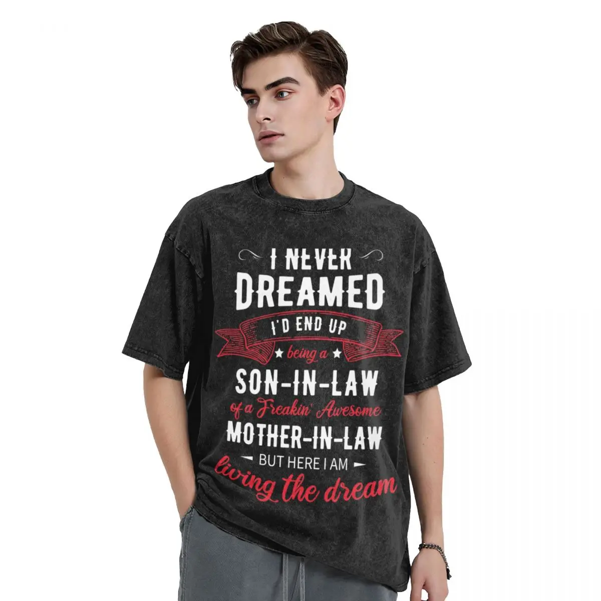 I Never Dreamed I'd End Up Being A Son In Law T-Shirt anime anime stuff Short sleeve tee shirts graphic oversized t shirt men
I Never Dreamed I'd End Up Being A Son In Law T-Shirt anime anime stuff Short sleeve tee shirts graphic oversized t shirt men