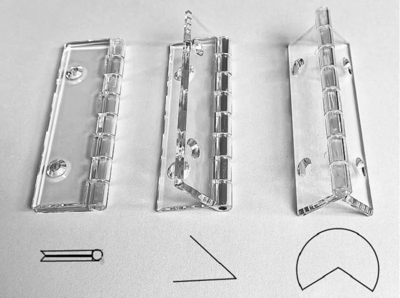 10pcs Stainless Steel Shaft 100mm PC acrylic four hole transparent hinge anti rust plastic countersunk hinge
10pcs Stainless Steel Shaft 100mm PC acrylic four hole transparent hinge anti rust plastic countersunk hinge