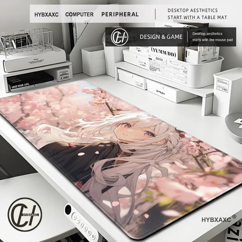 cute pie girl sakura Mouse Pad Gaming Large Art Mausepad Non-slip Seamed Edge Laptop Tablet Mat Mini PC Office Accessories Mouse
cute pie girl sakura Mouse Pad Gaming Large Art Mausepad Non-slip Seamed Edge Laptop Tablet Mat Mini PC Office Accessories Mouse