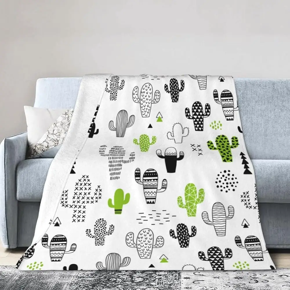 Cactus Throw Blanket, Cute Super Soft Warm Bed Bedding Blankets For Couch Bedroom Sofa Office, All Season Cozy Flannel Plush
Cactus Throw Blanket, Cute Super Soft Warm Bed Bedding Blankets For Couch Bedroom Sofa Office, All Season Cozy Flannel Plush
