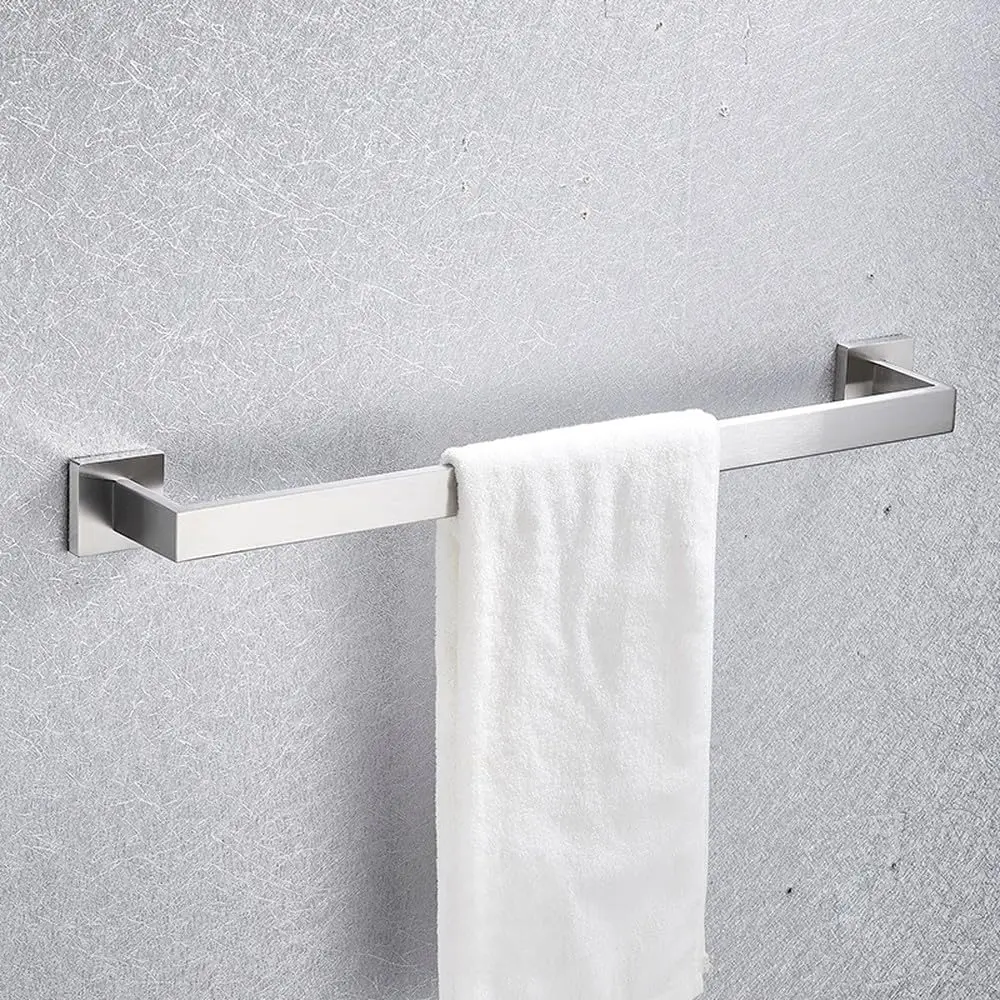 Brushed Nickel Bathroom Hardware Set Robe Hook Towel Rail Bar Rack Shelf Tissue Holder Accessories 40cm,Customized
Brushed Nickel Bathroom Hardware Set Robe Hook Towel Rail Bar Rack Shelf Tissue Holder Accessories 40cm,Customized