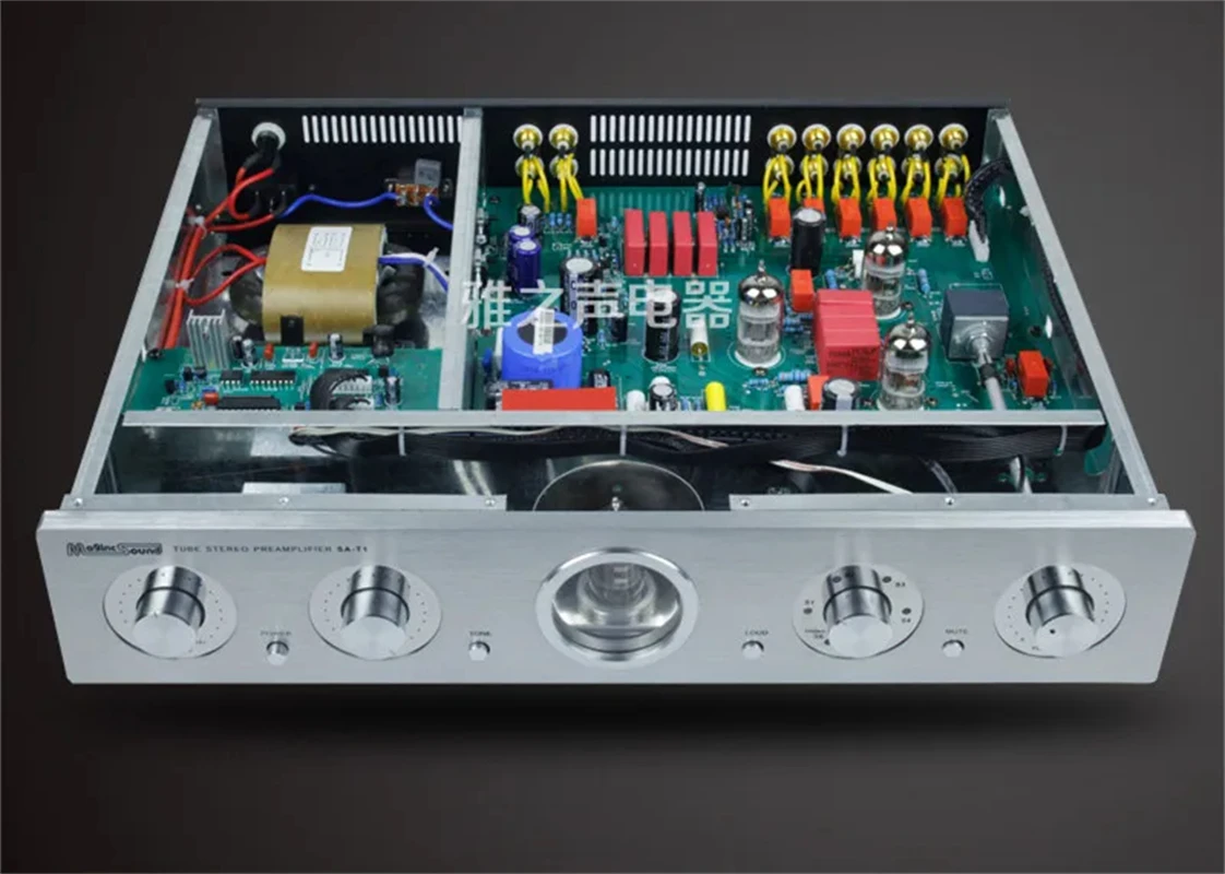 Latest M7 Classic Circuit Tube Pre-amplifier HIFI Power Amplifier Audio Tube pre-amp/12AU7*1/12AX7B*3 / 5Hz-50KHz (-1dB)
Latest M7 Classic Circuit Tube Pre-amplifier HIFI Power Amplifier Audio Tube pre-amp/12AU7*1/12AX7B*3 / 5Hz-50KHz (-1dB)