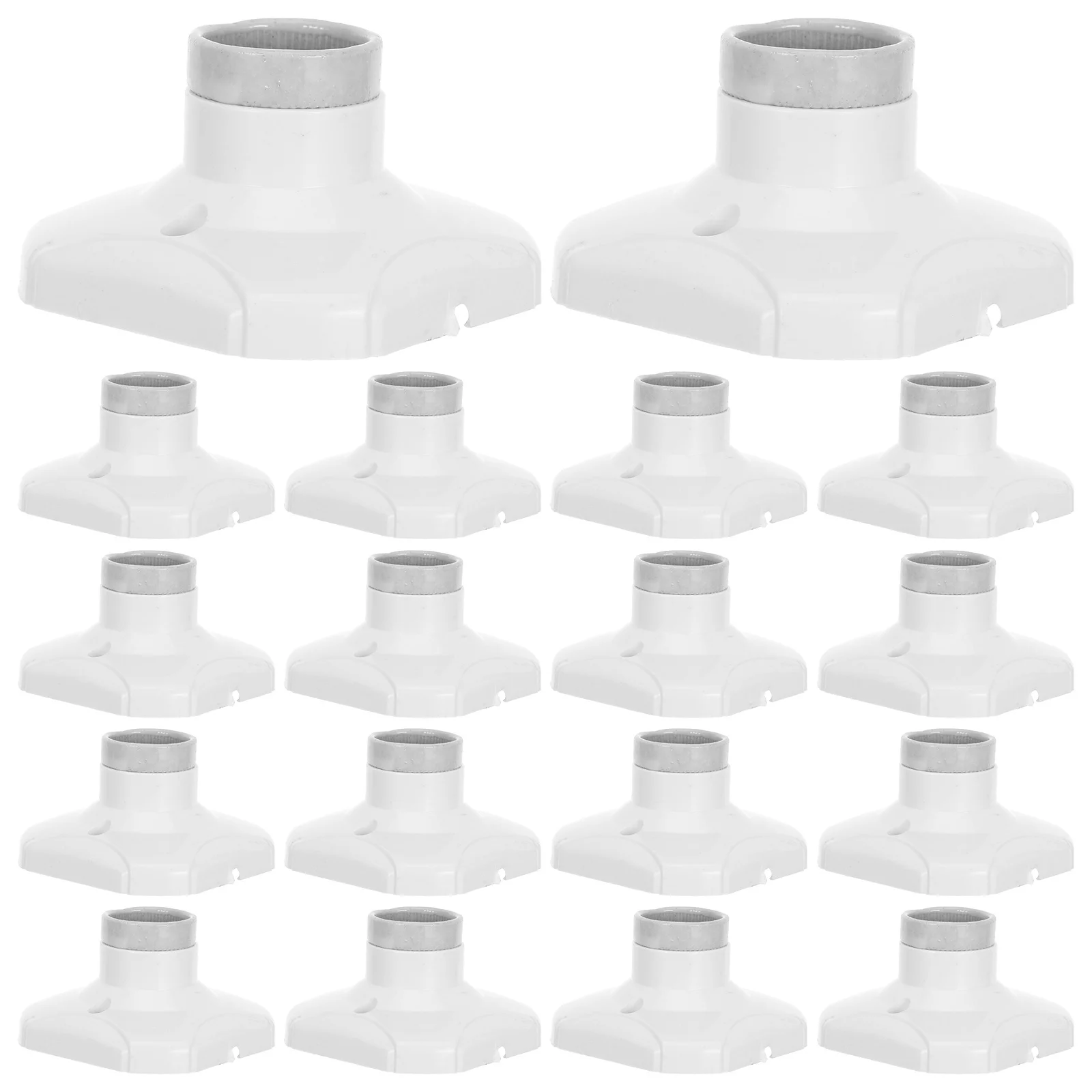 20Pcs E27 Lamp Holder Ceramic Base Thickened High Power Ceiling Lamp Holder Pendant Socket Light Bulb Socket Adapter
20Pcs E27 Lamp Holder Ceramic Base Thickened High Power Ceiling Lamp Holder Pendant Socket Light Bulb Socket Adapter