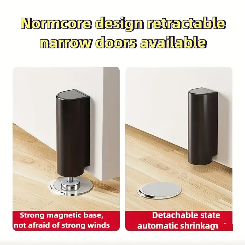 Дверной стопор без сверления, на присосках, для внутренних дверей, ванной комнаты, защита от ударов, ветрозащита, фиксатор
Дверной стопор без сверления, на присосках, для внутренних дверей, ванной комнаты, защита от ударов, ветрозащита, фиксатор