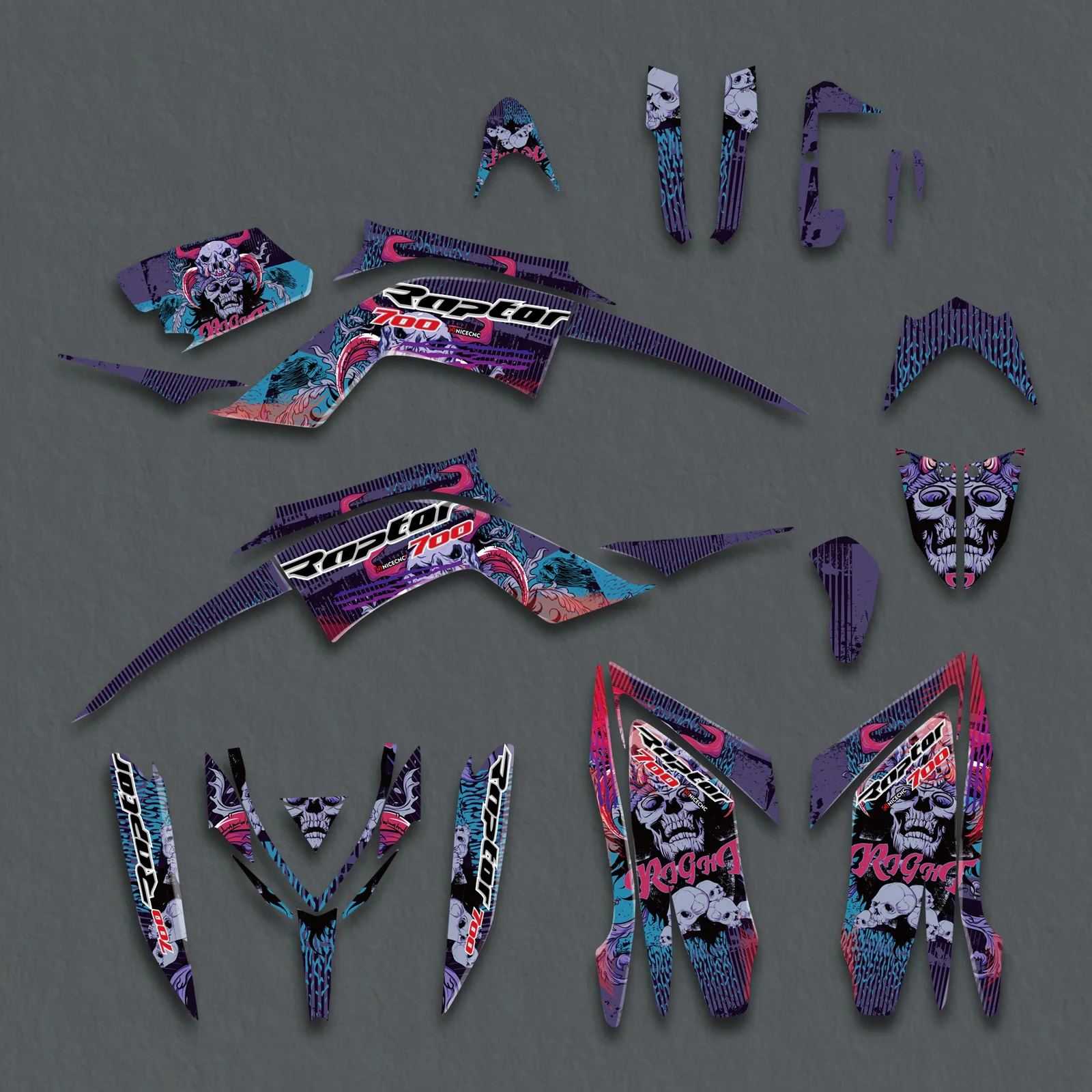 For Yamaha Raptor 700 YFM 700 2013-2023 ATV Fairing Graphics Kit Background Decals Sticker Customize 2022 2021 2020 2019 2018
For Yamaha Raptor 700 YFM 700 2013-2023 ATV Fairing Graphics Kit Background Decals Sticker Customize 2022 2021 2020 2019 2018