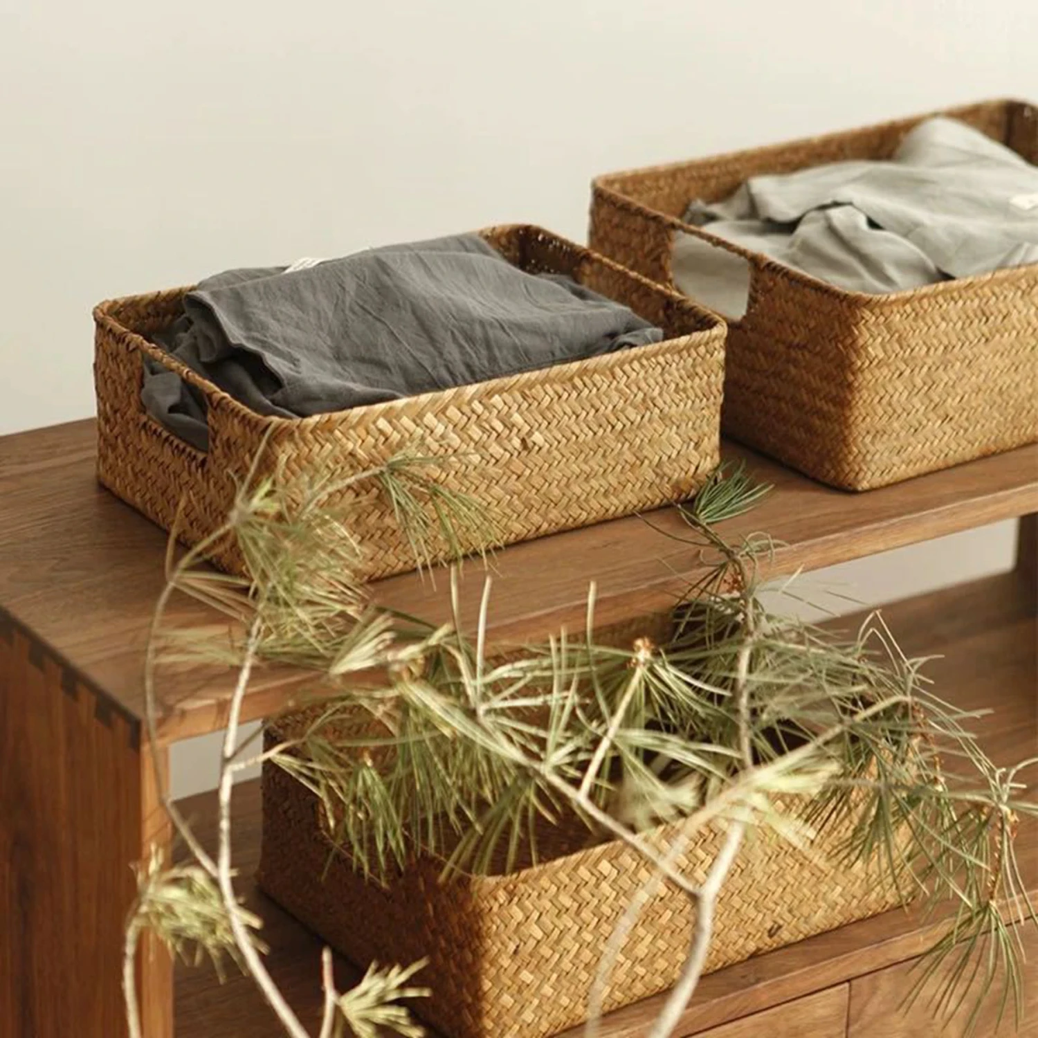 Natural Large Woven Seagrass Basket Of Straw Wicker For Home Table Fruit Bread Towels Small Kitchen Storage Container
Natural Large Woven Seagrass Basket Of Straw Wicker For Home Table Fruit Bread Towels Small Kitchen Storage Container