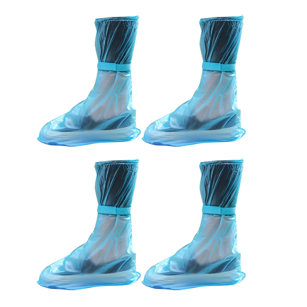 2 Pairs Durable High-tube Shoe Cover Comfortable Anti-skid Overshoes Waterproof Shoe Protector for Outdoors
2 Pairs Durable High-tube Shoe Cover Comfortable Anti-skid Overshoes Waterproof Shoe Protector for Outdoors