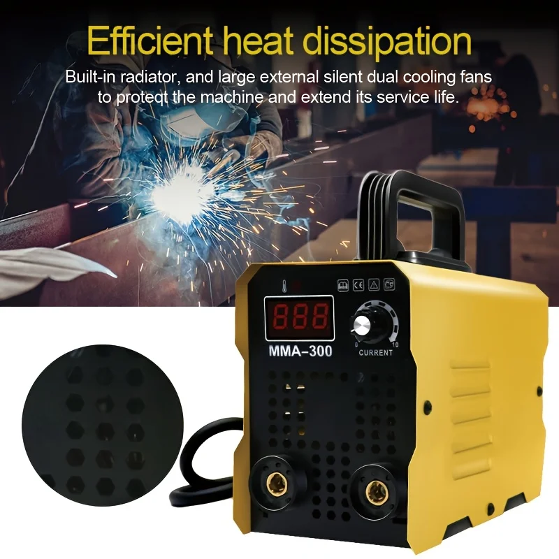 Home Use Small Mini Welder Kit, Portable Welder - 110V US Plug, Built-in Hot Start Arc Force Anti-Stick IGBT, Suitable for Beginners, DIY and Professional Welding Projects
Home Use Small Mini Welder Kit, Portable Welder - 110V US Plug, Built-in Hot Start Arc Force Anti-Stick IGBT, Suitable for Beginners, DIY and Professional Welding Projects