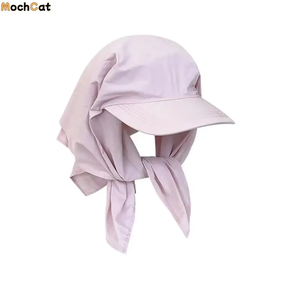 Retro Solid Color Headscarf Baseball Cap Jennie Same Style Korean Style Sunscreen Beach Hats Nylon Sun Cap Peaked Cap Men
Retro Solid Color Headscarf Baseball Cap Jennie Same Style Korean Style Sunscreen Beach Hats Nylon Sun Cap Peaked Cap Men