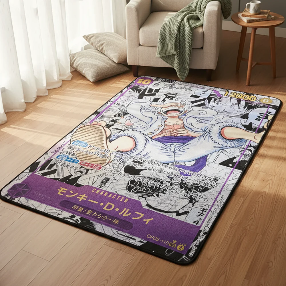 Ковер с изображением Луффи из аниме One Piece, мультяшный напольный коврик, декор для детской комнаты, игровой уголок, художественный принт, ручная работа, для домашнего декора
Ковер с изображением Луффи из аниме One Piece, мультяшный напольный коврик, декор для детской комнаты, игровой уголок, художественный принт, ручная работа, для домашнего декора