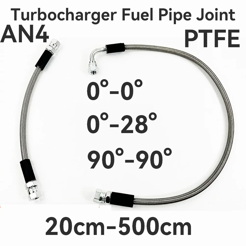 AN4 PTFE Braided Stainless Steel Turbine Oil Supply Pipe Pressurized Turbocharger Oil return Line 0~90 ° Hose End Cap
AN4 PTFE Braided Stainless Steel Turbine Oil Supply Pipe Pressurized Turbocharger Oil return Line 0~90 ° Hose End Cap