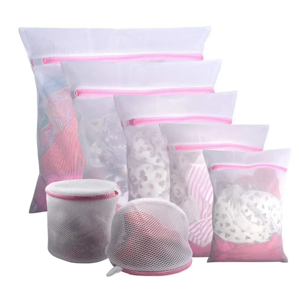 7Pcs Laundry Bags Clothes Bra Underwear Reusable Mesh Net Washing Zipper Pouch Laundry Bag Set
7Pcs Laundry Bags Clothes Bra Underwear Reusable Mesh Net Washing Zipper Pouch Laundry Bag Set