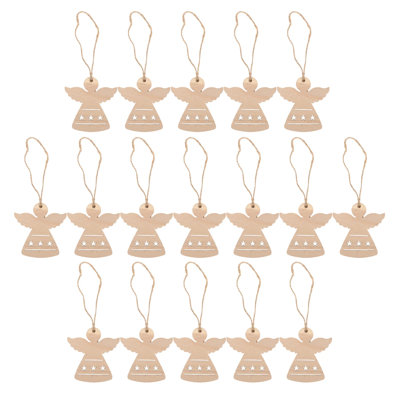36pcs Wooden Angel Cutout Slices Unfinished Blank Ornaments For Diy Painting Crafts Christmas Tree Hanging Decorations Wedding
36pcs Wooden Angel Cutout Slices Unfinished Blank Ornaments For Diy Painting Crafts Christmas Tree Hanging Decorations Wedding