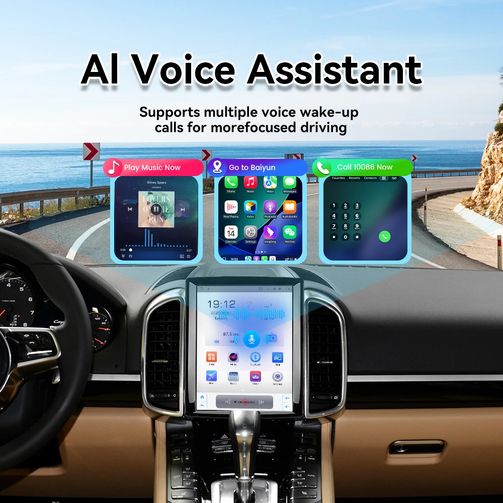 10.4 Inch Carplay Android 15 For Porsche Cayenne 2010~2017 Multimedia Stereo Receiver GPS Navigation Accesorios Auto Head Unit
10.4 Inch Carplay Android 15 For Porsche Cayenne 2010~2017 Multimedia Stereo Receiver GPS Navigation Accesorios Auto Head Unit