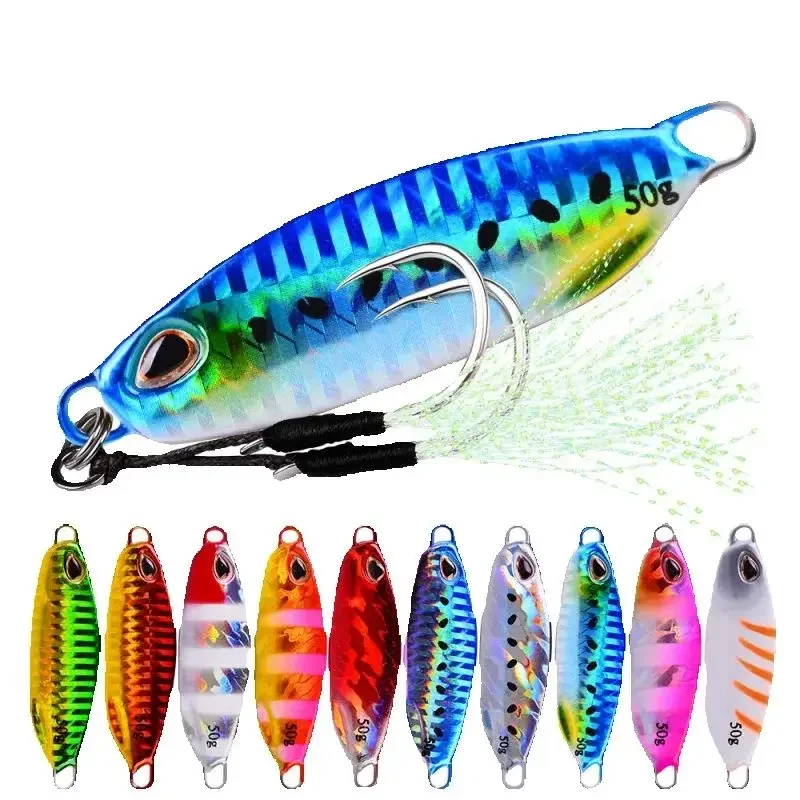 New Fish Lead Wobbler 10 Color Hard Lures Sea Fishing Jigs Metal Jig Equipment Artificial Bait Saltwater Boat Lure Baits Sports
New Fish Lead Wobbler 10 Color Hard Lures Sea Fishing Jigs Metal Jig Equipment Artificial Bait Saltwater Boat Lure Baits Sports