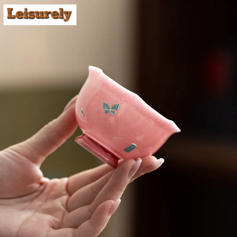 80ml Silver-plated Ice Jade Porcelain Kui Mouth Teacup Luxury Tea Bowl Cute Cup Tea-tasting Personal Cup Chazhan Master Cups
80ml Silver-plated Ice Jade Porcelain Kui Mouth Teacup Luxury Tea Bowl Cute Cup Tea-tasting Personal Cup Chazhan Master Cups