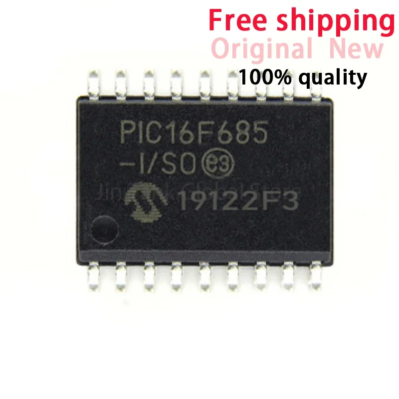 (10piece)100% New PIC16F685-I/SS PIC16F685-E/SS PIC16F685 E/SS PIC16F685 I/SS sop-20 Chipset
(10piece)100% New PIC16F685-I/SS PIC16F685-E/SS PIC16F685 E/SS PIC16F685 I/SS sop-20 Chipset