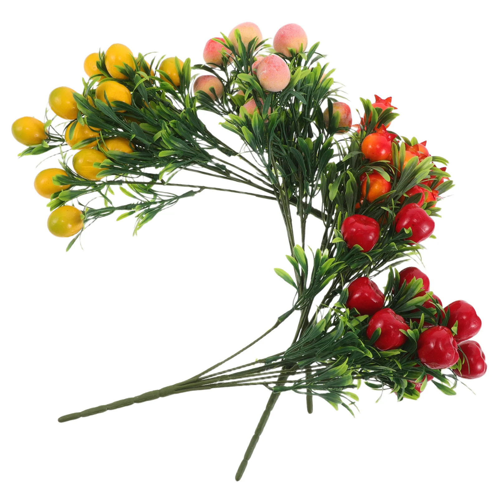 4Pcs Lifelike Faux Fruit Decorations Pomegranate Lemon Peach Apple Versatile Home Display Props Lightweight Portable
4Pcs Lifelike Faux Fruit Decorations Pomegranate Lemon Peach Apple Versatile Home Display Props Lightweight Portable