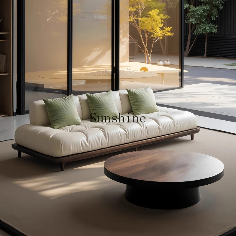 Sofa living room high-end solid wood three-person straight row one-character custom furniture simple and modern
Sofa living room high-end solid wood three-person straight row one-character custom furniture simple and modern