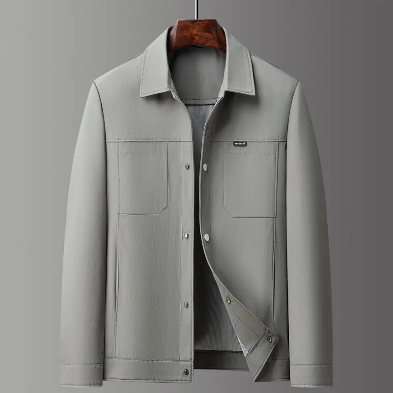 2025 Spring Solid Color Lapel Jackets for Men's Business Casual Office Jackets Basics Versatile Social Coats Tops Men Clothing
2025 Spring Solid Color Lapel Jackets for Men's Business Casual Office Jackets Basics Versatile Social Coats Tops Men Clothing