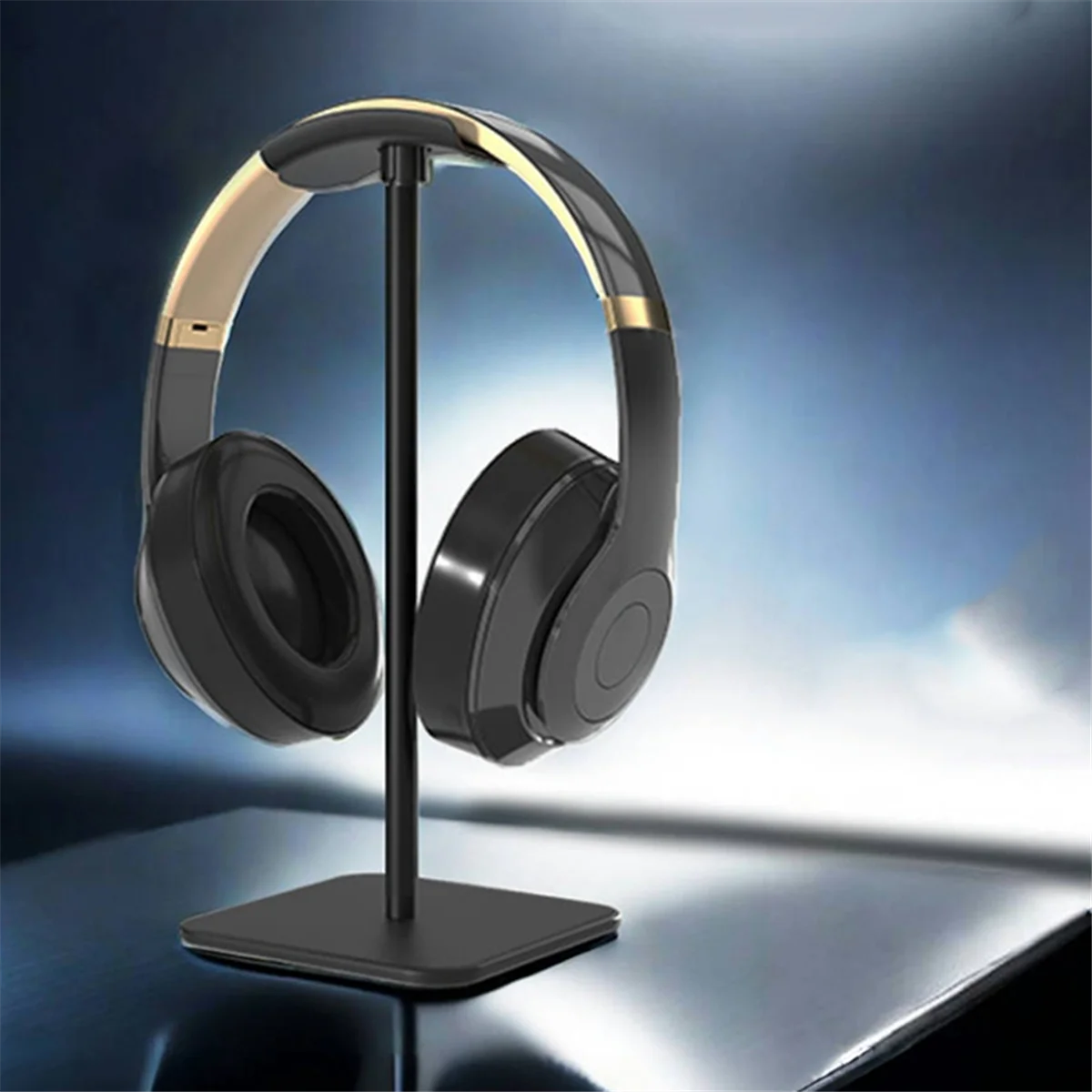 Headphone Stand Display Rack Removable Desktop Earphone Hanger Aluminum Alloy Vertical Bracket for Headphone Black
Headphone Stand Display Rack Removable Desktop Earphone Hanger Aluminum Alloy Vertical Bracket for Headphone Black