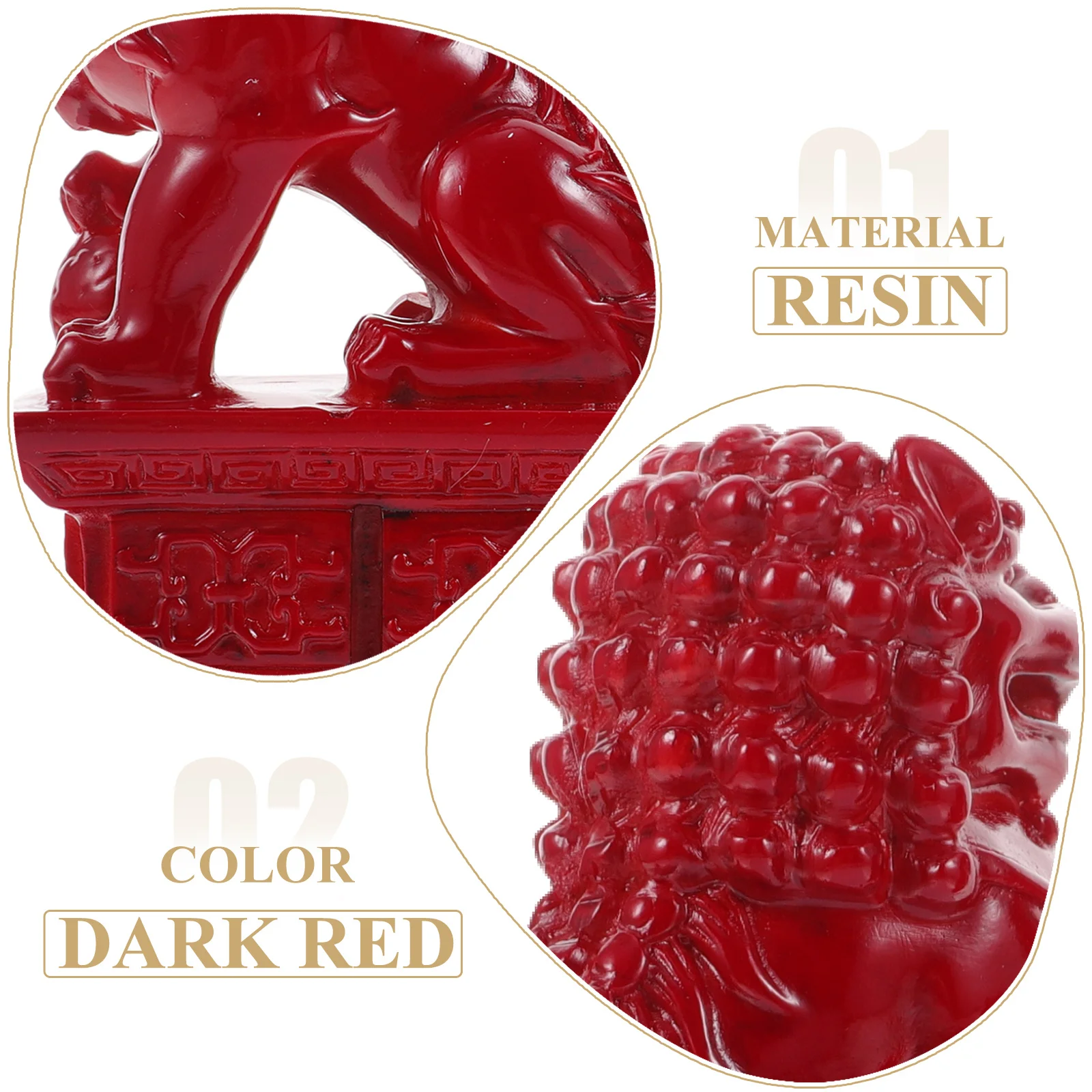 Redwood Lion Ornaments Decorative Statue Chinese Small Home Resin Statues Sculpture Office Tabletop Mini
Redwood Lion Ornaments Decorative Statue Chinese Small Home Resin Statues Sculpture Office Tabletop Mini