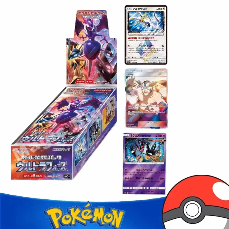 Карты с покемонами, оригинальная коллекция PTCG, мультфильм, Ultimate Sun and Moon, держатель для карт SM5, сумка для пополнения, карта, подарок ребенку
Карты с покемонами, оригинальная коллекция PTCG, мультфильм, Ultimate Sun and Moon, держатель для карт SM5, сумка для пополнения, карта, подарок ребенку
