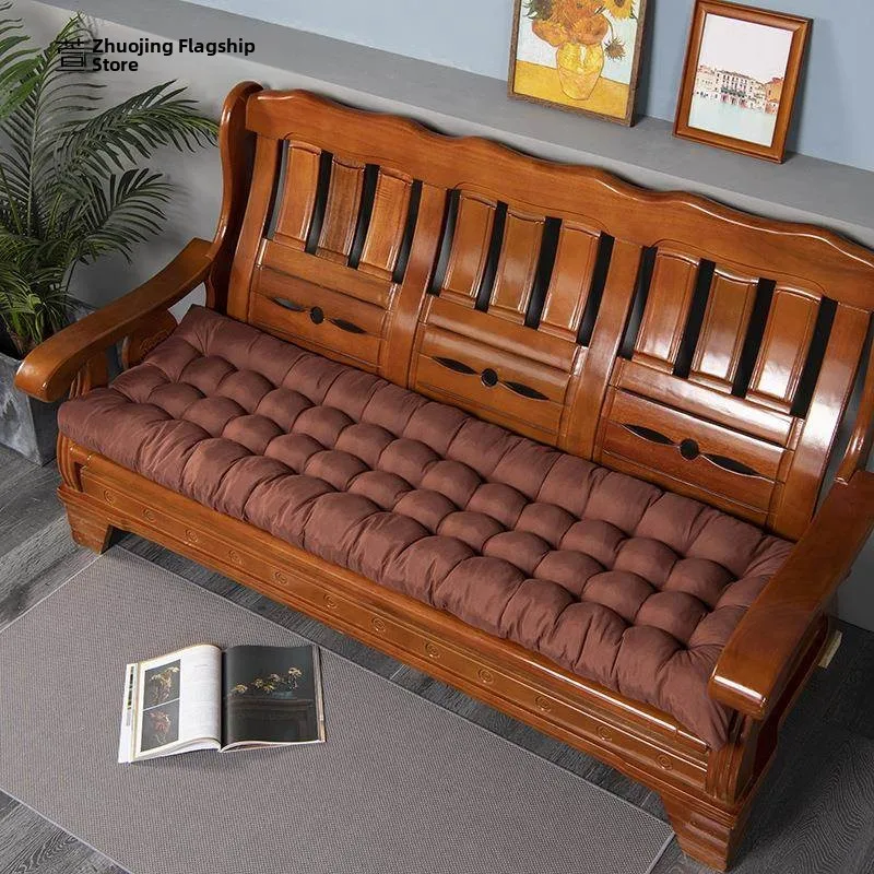 Thickened Vintage Wooden Three-Seater Sofa Cushion Rosewood Wood Sofa Pad Four Seasons Universal Long Rectangle Mat
Thickened Vintage Wooden Three-Seater Sofa Cushion Rosewood Wood Sofa Pad Four Seasons Universal Long Rectangle Mat