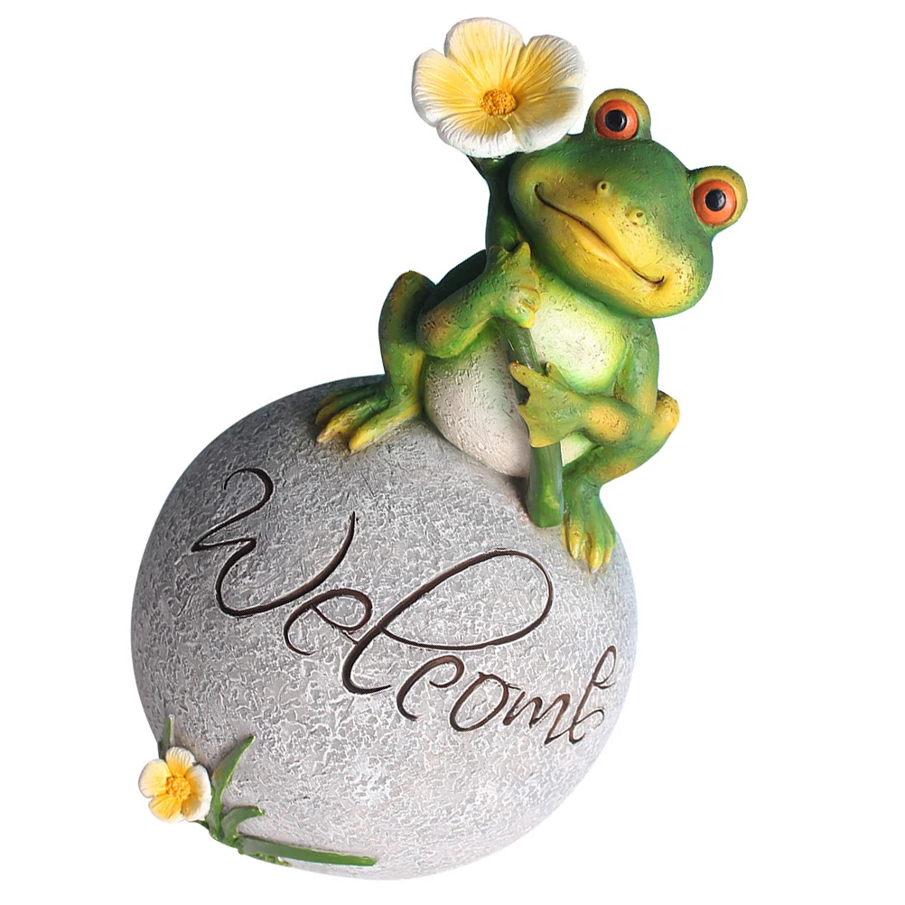 Frog Ornament Yard Garden Statue Adornment Outdoor Home Office Decoration Garden Statue Art Craft
Frog Ornament Yard Garden Statue Adornment Outdoor Home Office Decoration Garden Statue Art Craft