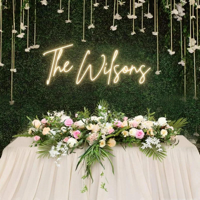 Custom Name LED Neon Sign Family Name Neon Light Home Wall Decor Wedding Engagement Party Backdrop Decoration Personalized Gifts
Custom Name LED Neon Sign Family Name Neon Light Home Wall Decor Wedding Engagement Party Backdrop Decoration Personalized Gifts
