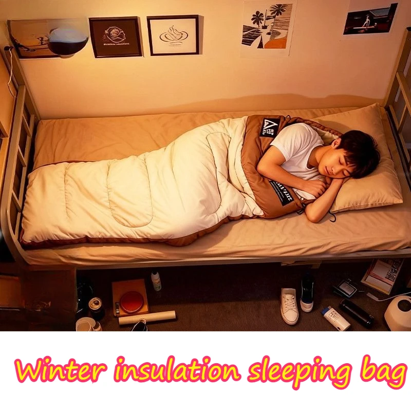 Outdoor Sleeping Bags Heat-insulating Soft Comfortable Camping Sleeping Bags Winter Thickened Lightweight Camp Sleeping Gears
Outdoor Sleeping Bags Heat-insulating Soft Comfortable Camping Sleeping Bags Winter Thickened Lightweight Camp Sleeping Gears