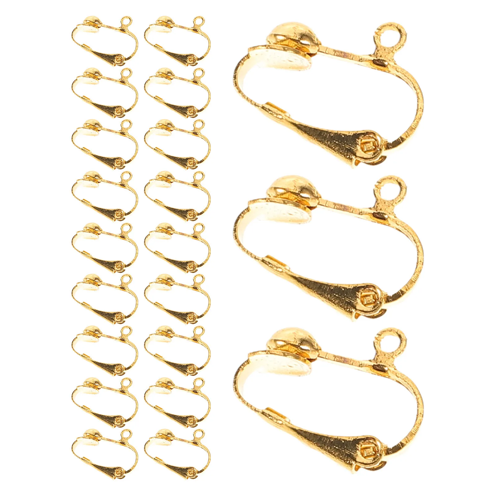 100Pcs Clip-on Earring Findings DIY Earring Making Supplies Copper Material Versatile Use for Pendants and Other Accessories
100Pcs Clip-on Earring Findings DIY Earring Making Supplies Copper Material Versatile Use for Pendants and Other Accessories