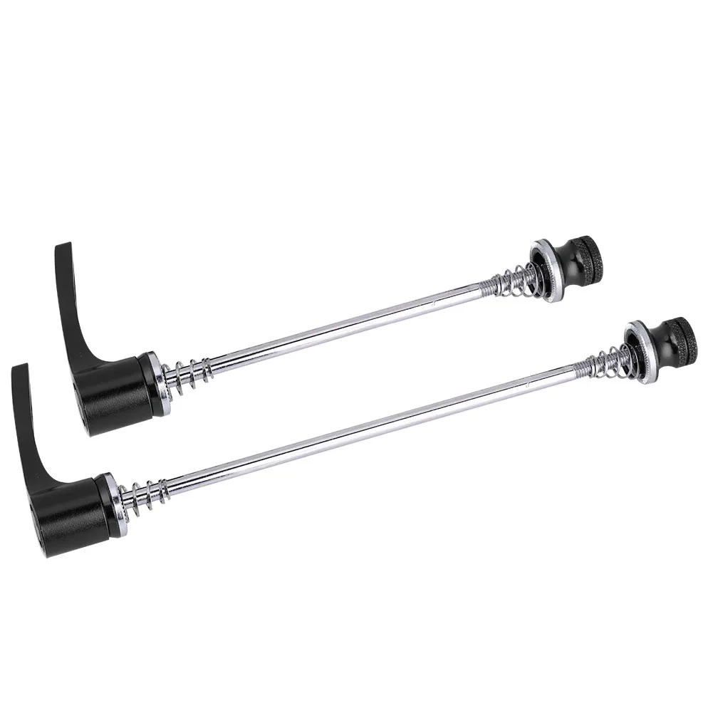 1 Pair Bicycle Quick Release Skewers Axle Skewer 157MM 197MM for MTB Road Bike Black
1 Pair Bicycle Quick Release Skewers Axle Skewer 157MM 197MM for MTB Road Bike Black