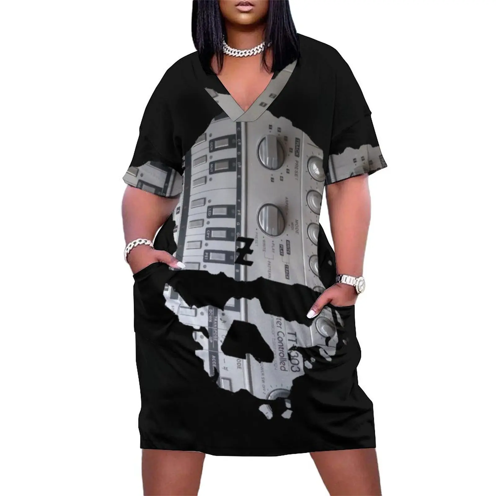Large KaZaN 303 logo Loose Pocket Dress Long veiled dresses women's fashion dresses
Large KaZaN 303 logo Loose Pocket Dress Long veiled dresses women's fashion dresses