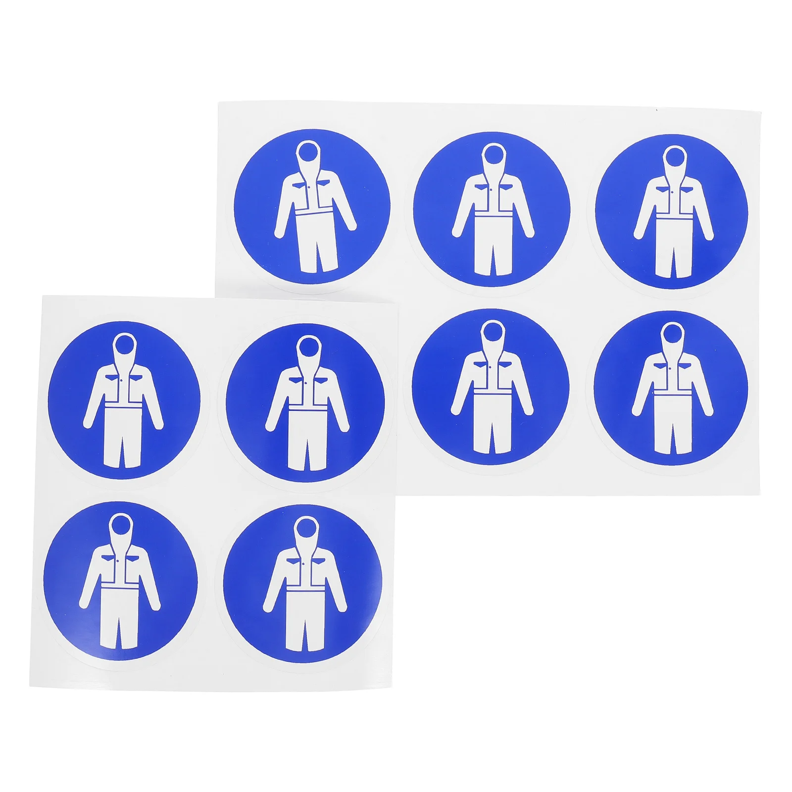 10pcs Protective Suit Labels Industrial Safety Warning Stickers Adhesive Decals For Factories Visible Wear Clothing
10pcs Protective Suit Labels Industrial Safety Warning Stickers Adhesive Decals For Factories Visible Wear Clothing