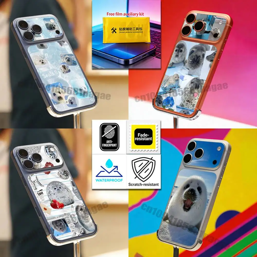 For Seal Seals Collage iPhone 17 Pro Max Phone Back Film Decal Skin Wrap Protective Sticker Full Cover
For Seal Seals Collage iPhone 17 Pro Max Phone Back Film Decal Skin Wrap Protective Sticker Full Cover