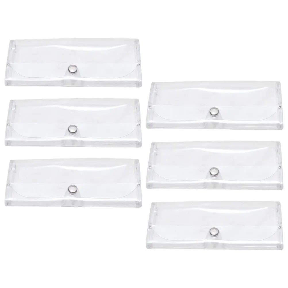 6pcs Storage Box Eyeglasses Case for Clear Glasses Case Sunglass Glasses Box For Sunglasses Organizer Portable Protective
6pcs Storage Box Eyeglasses Case for Clear Glasses Case Sunglass Glasses Box For Sunglasses Organizer Portable Protective